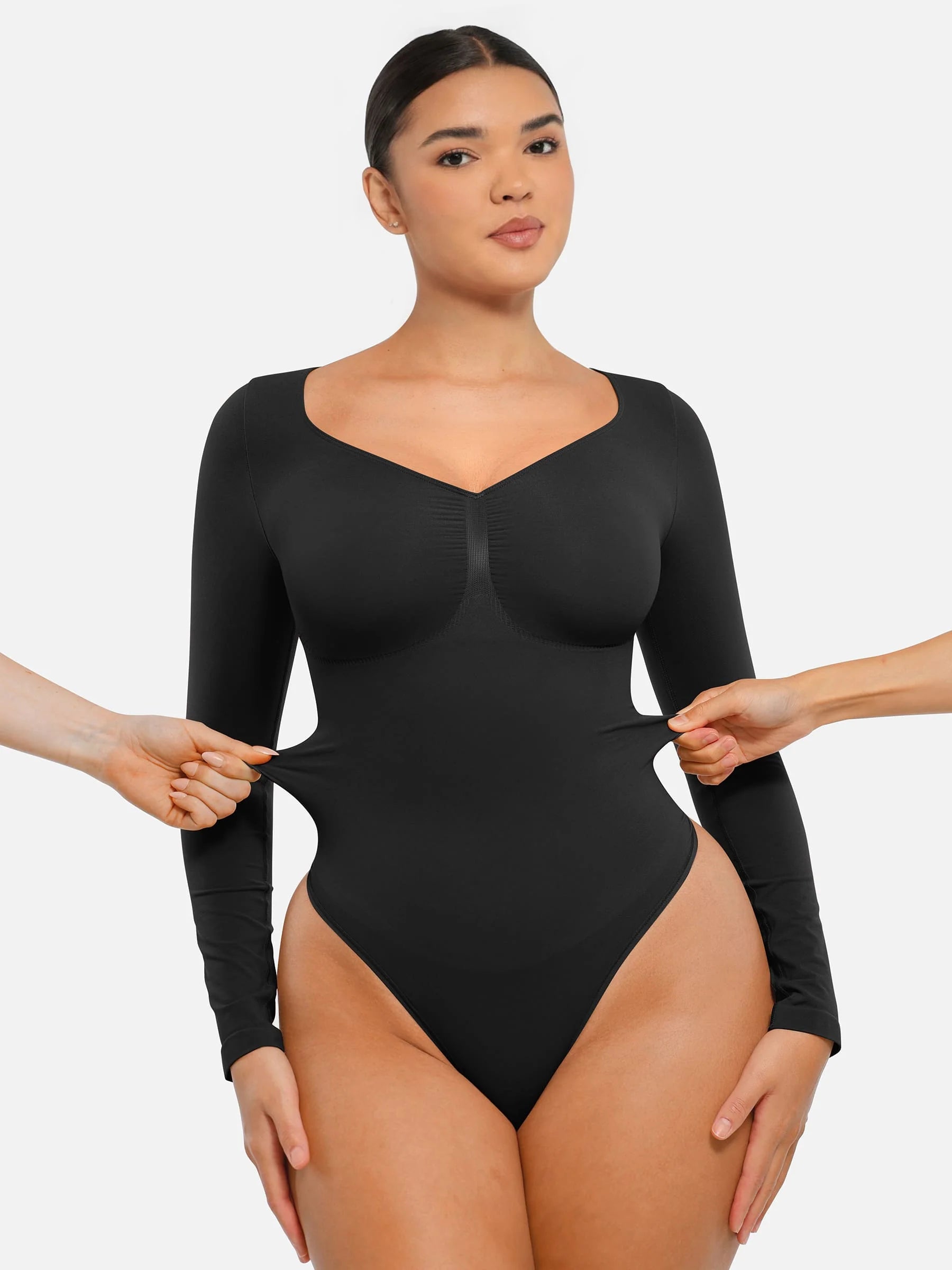 body modelador skin mangas